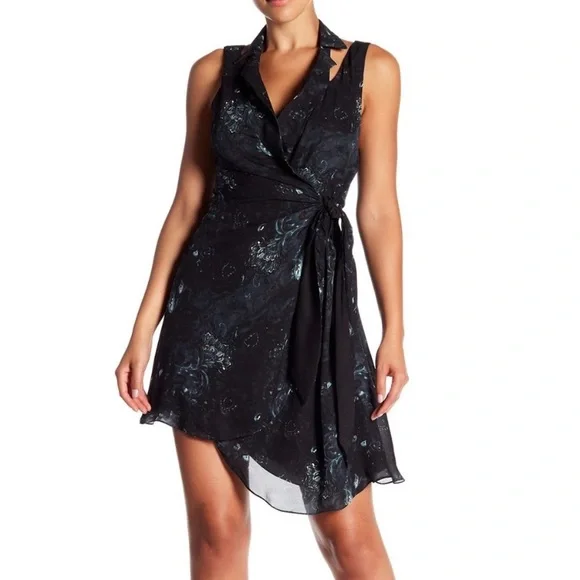 haute hippie silk wrap dress Haute Hippie Blazer Silk Wrap Dress